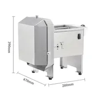 Electric Banana Cutting Machine Plantain Banana Slicer Plantain Multi Cutting Chips Machine 2