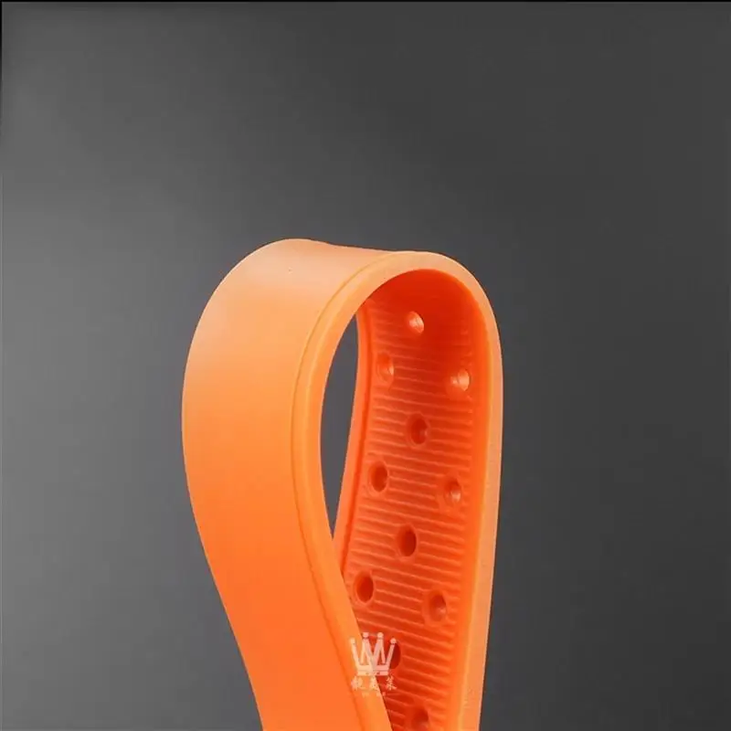 SCHIK 22mm Breathable Silicone Watchband for TAG heuer F1 CAZ201 WAZ2113 CAZ1010 Series Watch Strap Soft Rubber folding buckle