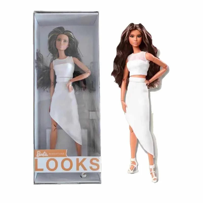 100% Original Barbie Signature Looks Doll for Girls