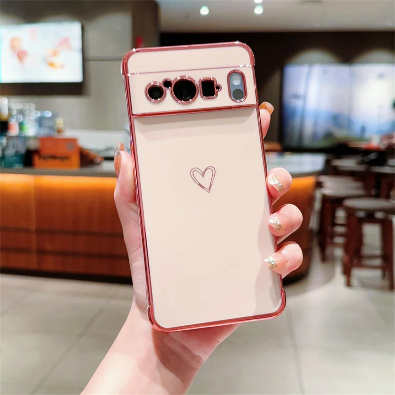 Wristband Phone Case For Pixel 7a 8 Pro Shockproof Soft Cover_voghion.com