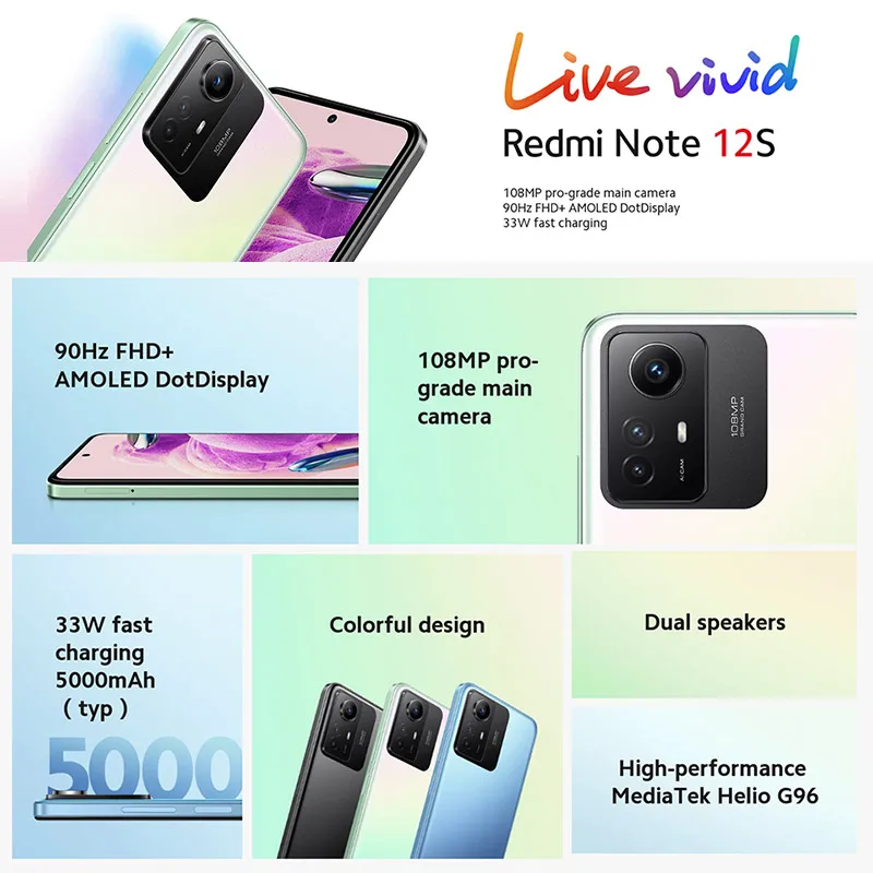 Xiaomi Redmi Note 12 Pro 4G - Specs