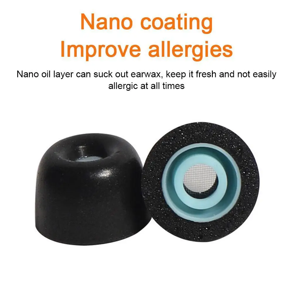 2023NewUpgradedPolyurethaneMemoryFoamEarCapsForWF1000XM5DedicatedAntiallergicEar