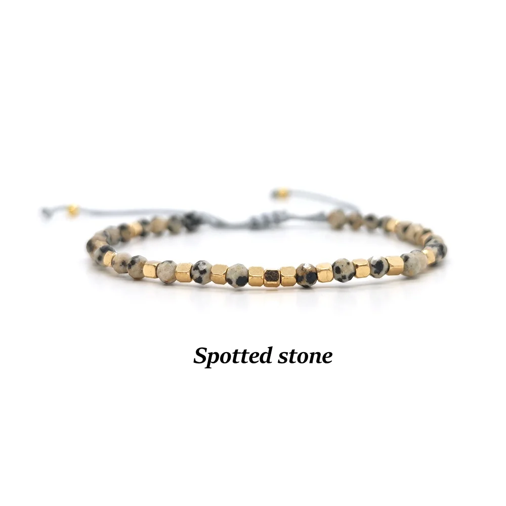 CCGOOD Naturstein-Armbänder, verstellbares Heilstein-Armband, Damenschmuck, 4 mm, facettierter Edelstein, Pulseras, bedeutungsvolles Geschenk – Detail 10