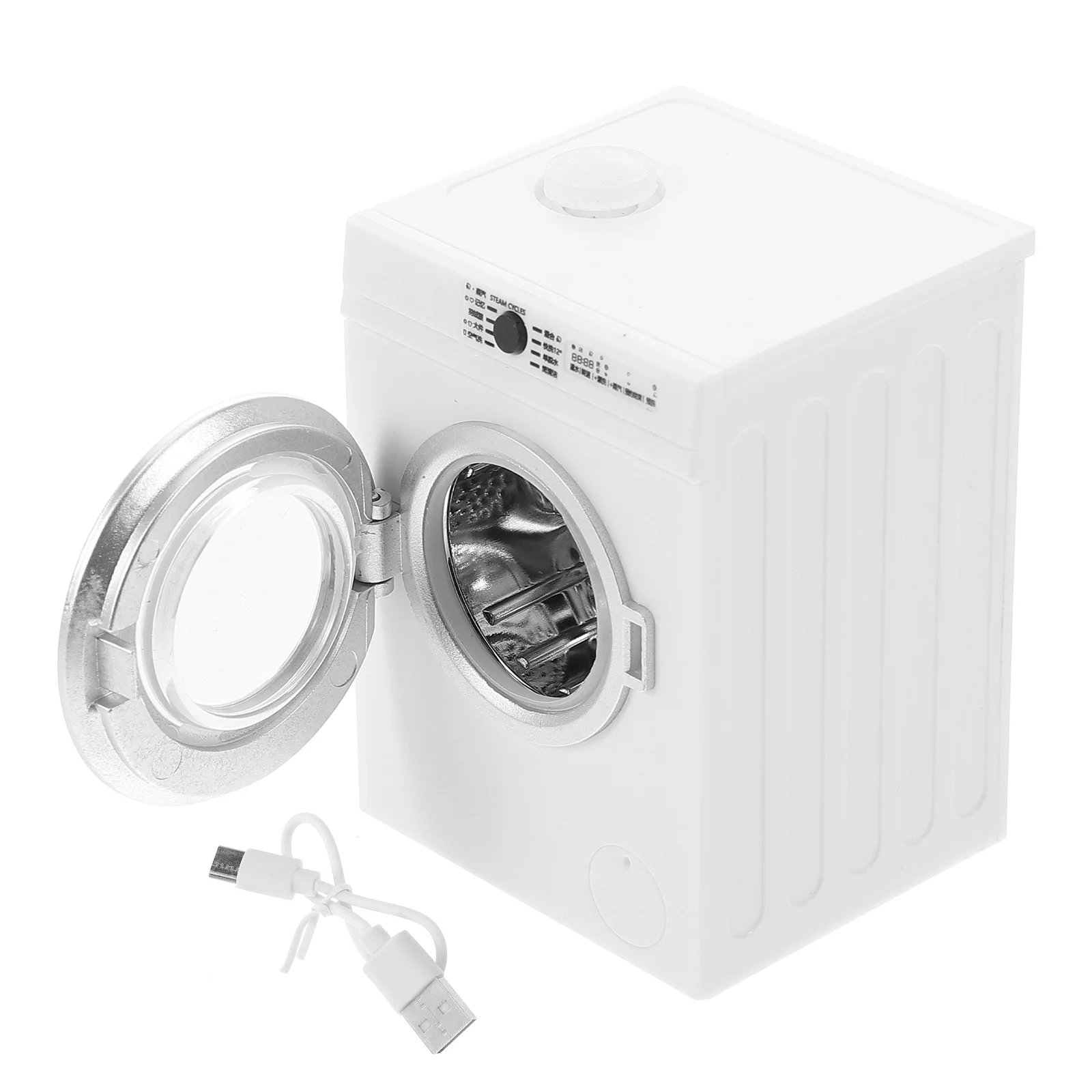 Washing Machine Model Simulation Mini Dollhouse Washer Baby Toy Miniature Stuff Small