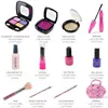 (Not Real Makeup)Pretend  For Girls, Pretend Play  Set - With Cosmetic Bag  Birthday Christmas, Toy 3