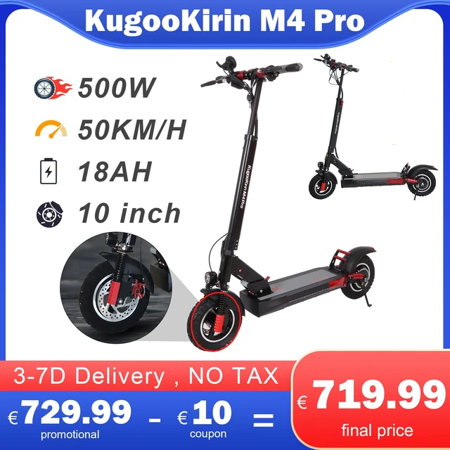 KugooKirin SafePro-Trottinette Électrique Pliable pour Adulte