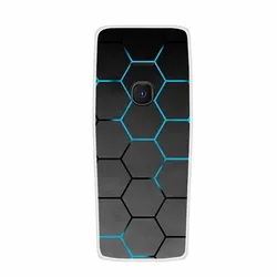 Luxurious Clear Back Silicone Phone Case - Soft and Fashionable TPU Design for Nokia 8210 4G (H01.CH.1)