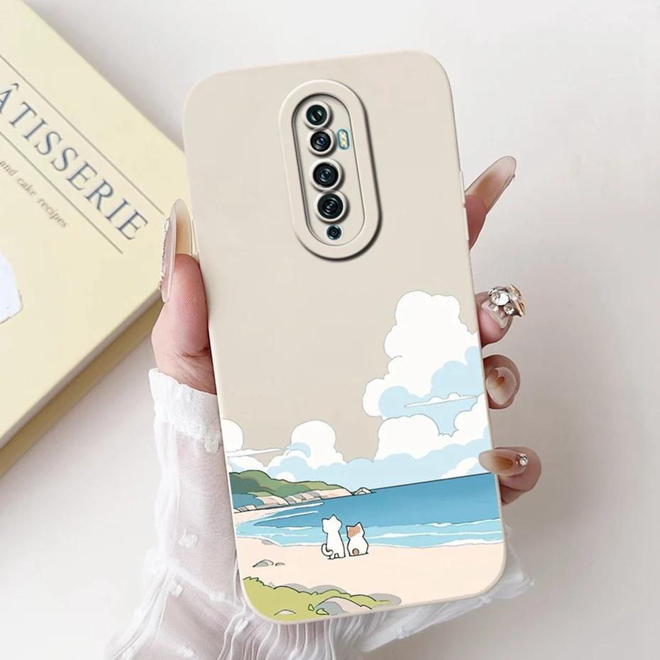 Cute Cartoon Soft Silicone Lens Protective Phone Case