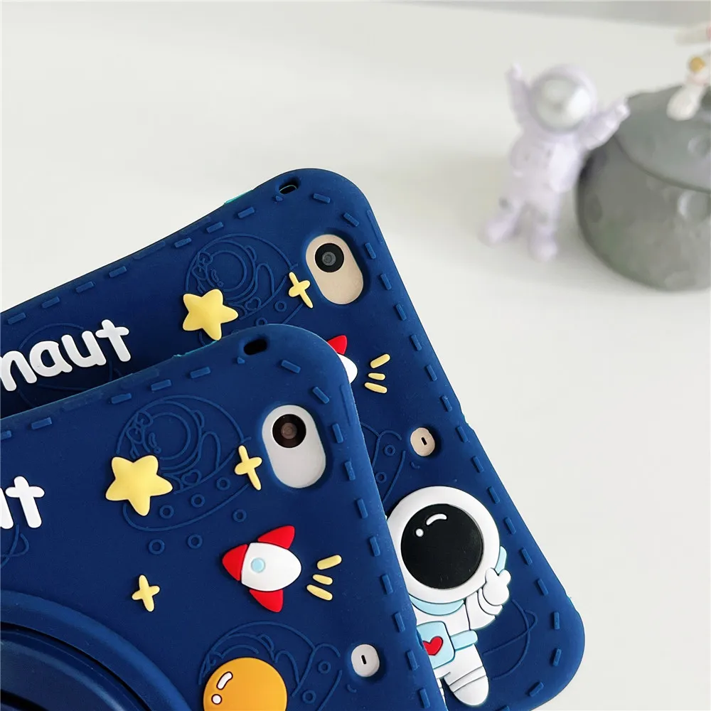 Girando Case Suporte para Samsung Galaxy Tab a8 10.5 a 8.0 10.12023 Crianças Tablet Capa Tab a7 10.4 s6 Lite T500 P610 T220 Case 360 - Imagem 2