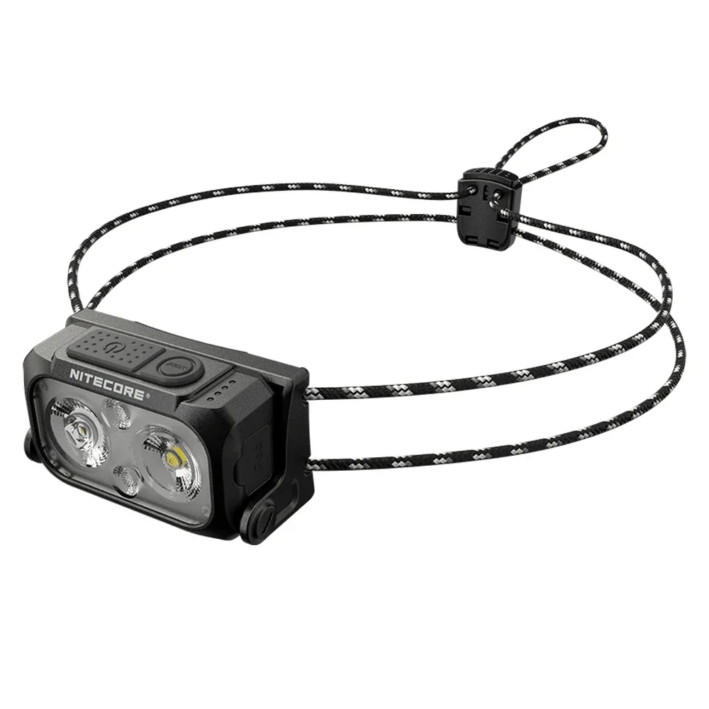NITECORE NU21 램프 초경량 듀얼 빔 트리플 출력 헤드램프 360 루멘 USB-C 충전식 백색 적색광 손전등