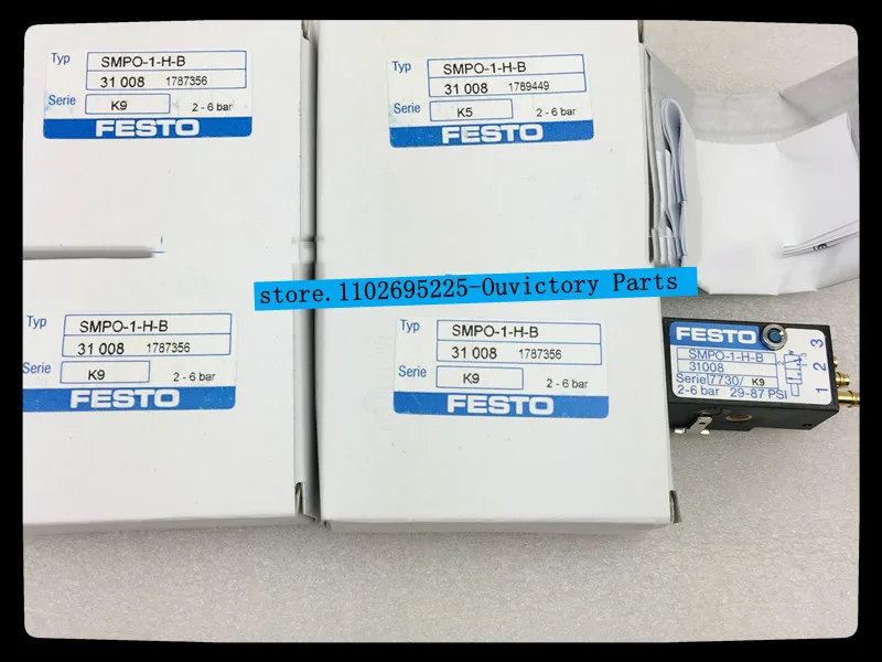 

Новый оригинальный сенсорный переключатель FESTO SMPO-1-H-B 31008 SMPO-8E 178563