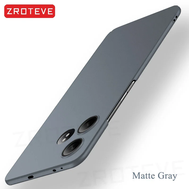 Ultra Slim Hard PC Frosted Phone Case - Black