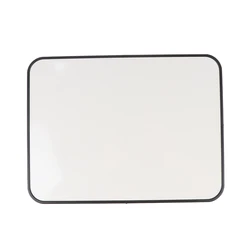 Vibrant Double - Sided Erasable Desktop Whiteboard (Black)