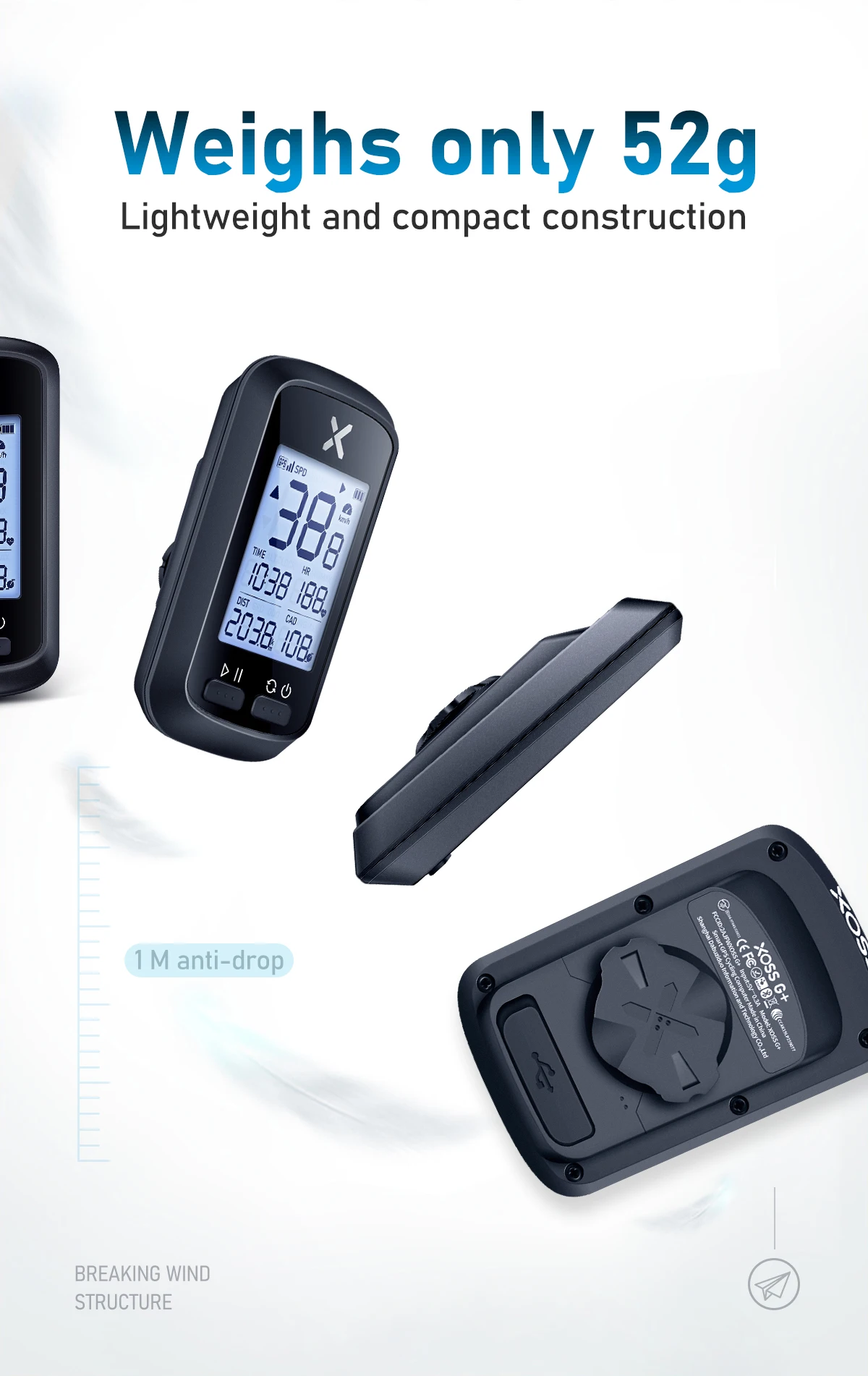 Como Hacer Que El Teléfono De Señal De Comunicando Xoss G/g Plus Bicycle Computer Gps Wireless Speedometer Cycling Tracker  Waterproof Mountain Bike Road Bike Bicycle Odometer - Bicycle Computer -  AliExpress