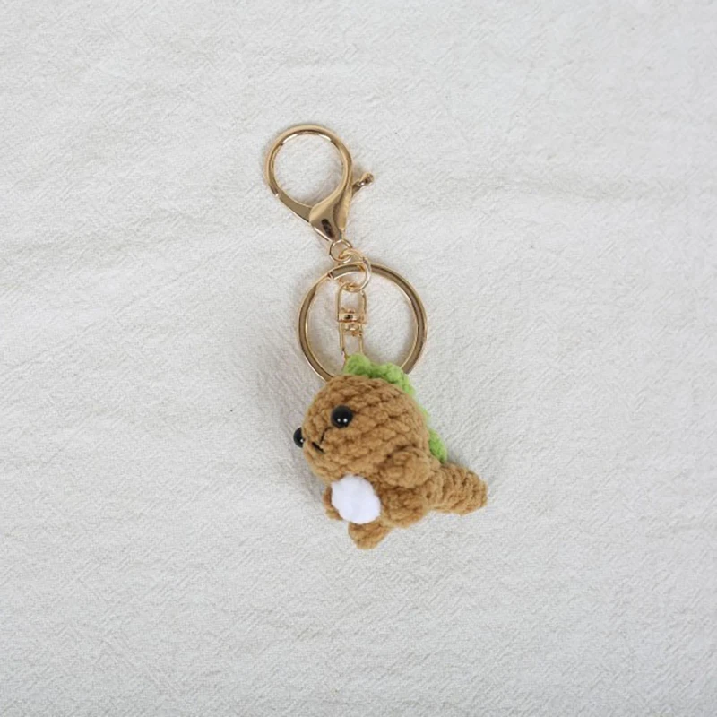 Mini Animal Series Crochet Keychain Cute Animal Doll Keyrings Mini Sheep Cow Knitting Doll Keychain Wholesale Custom Accessories 28 S12dd95f9015f4b90aa855c9d8a0345efw