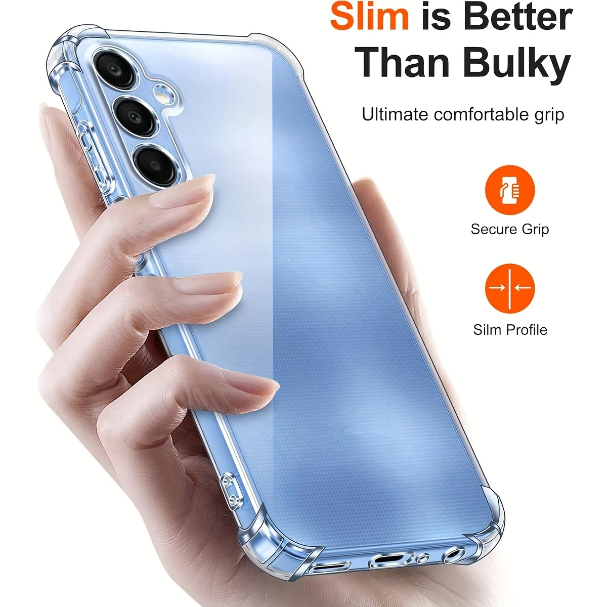 حافظة لهاتف سامسونج A17 A16 A56 A55 A36 A35 A26 S25 S24 S23 Ultra Plus غطاء حماية بأربعة زوايا ممتص للصدمات Coque Fundas