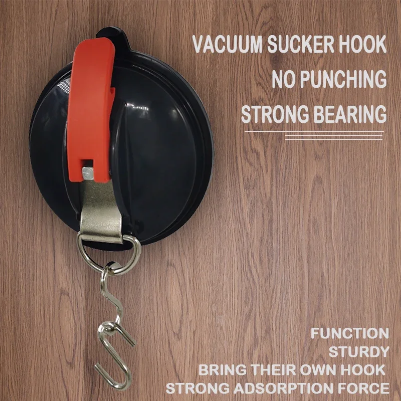 Vacuum suction cup anchor with fixing hook is suitable for heavy duty cars for car bathroom with suction cup hook