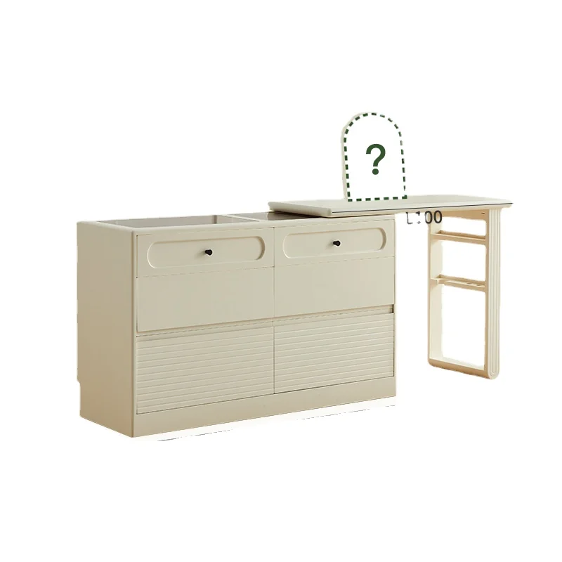 

ZL Bedroom Dresser Corner Makeup Table Makeup Cabinet Desk Dresser Integrated