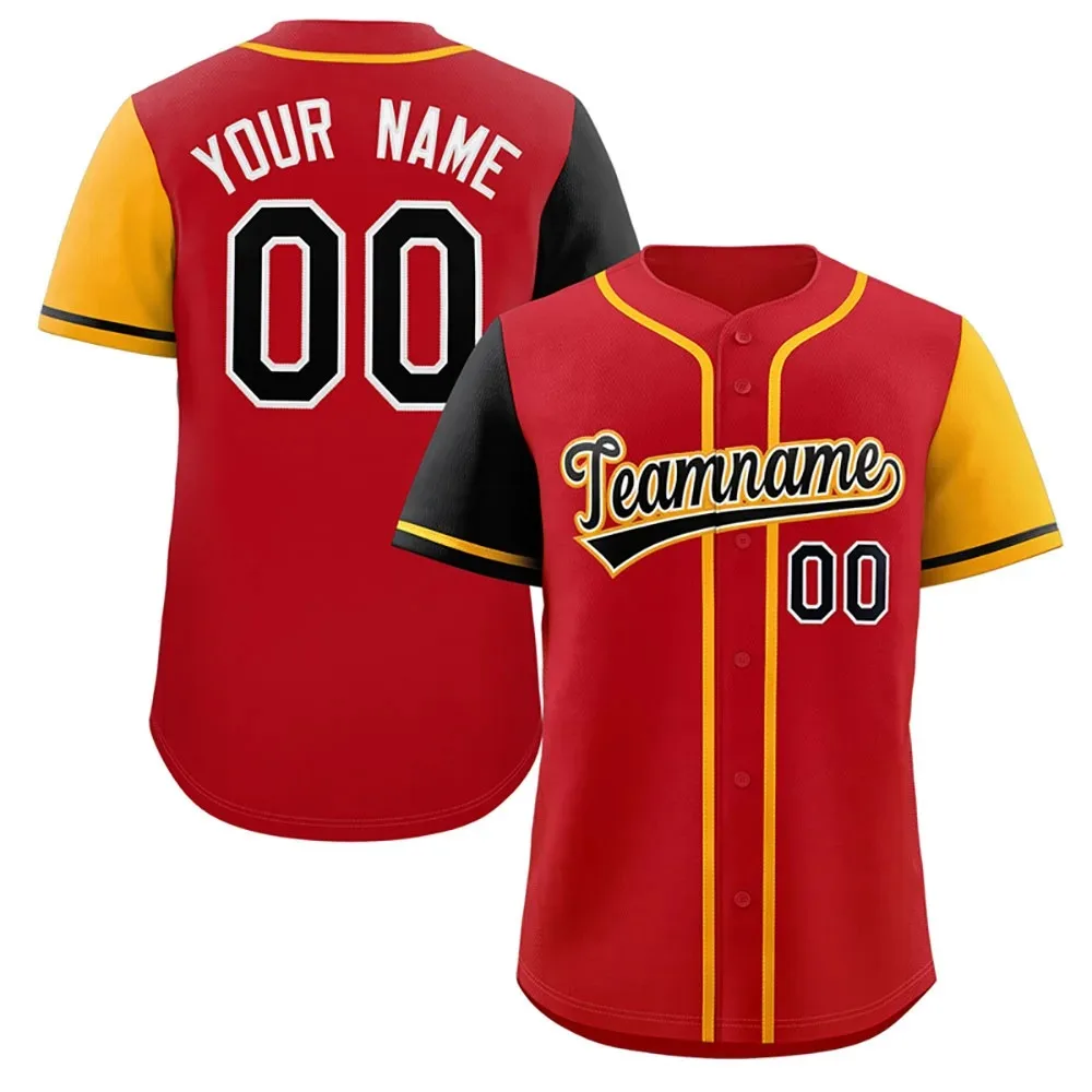 thumbnail image 1 of Camiseta de béisbol personalizada con estampado de nombre y número, camiseta de equipo, ropa deportiva de hip hop, camiseta de béisbol para hombres, mujeres y niños, 1 of 5