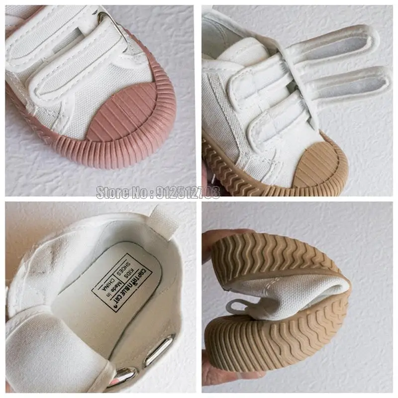 Children Canvas Toddler Infant Boy Sneaker Girl Candy Color Casual Baby Kid Breathable Leisure Soft Shoes 3