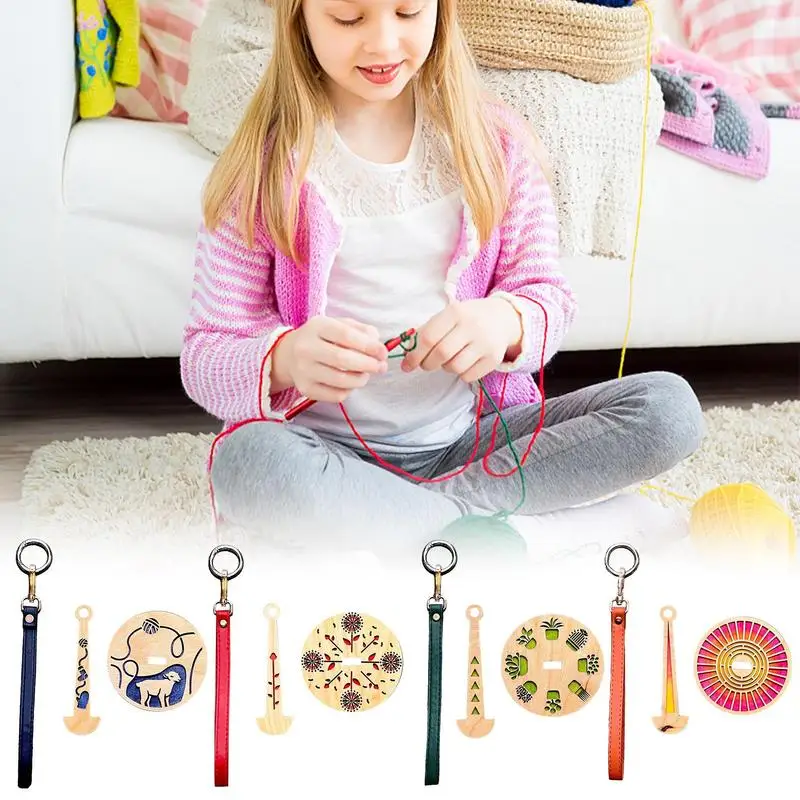 

Yarn Dispenser Lightweight Natural Wood Yarn Dispenser Thread Mess Prevention Yarn Holder for Blankets Hats Cardigans Sweaters