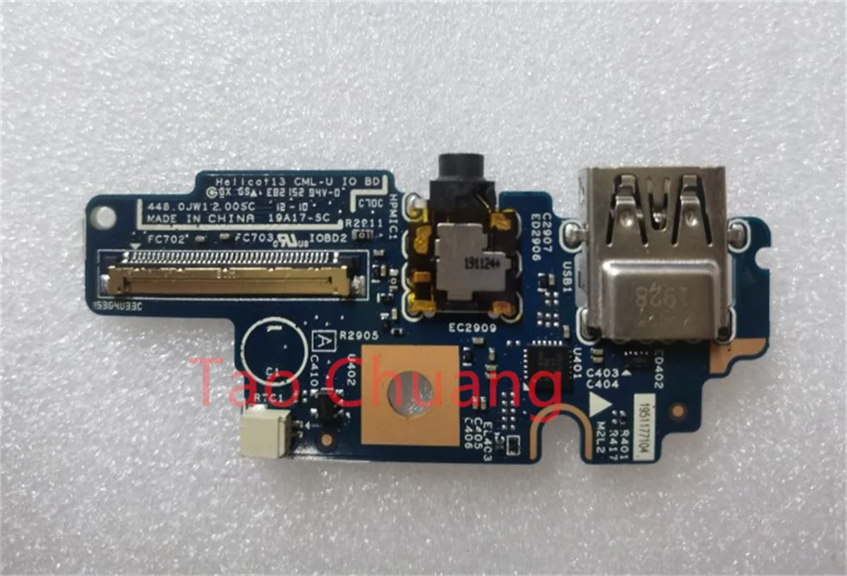 

FOR Dell Inspiron 13 7300 7306 USB Board SD Card Audio Board 0CJ8X7