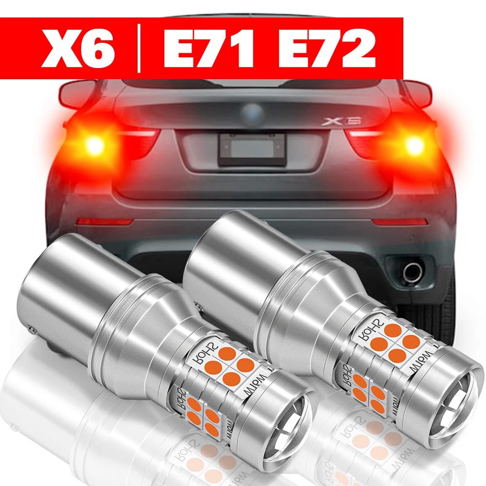 

For BMW X6 E71 E72 2008-2014 Accessories 2pcs LED Brake Light 2009 2010 2011 2012 2013