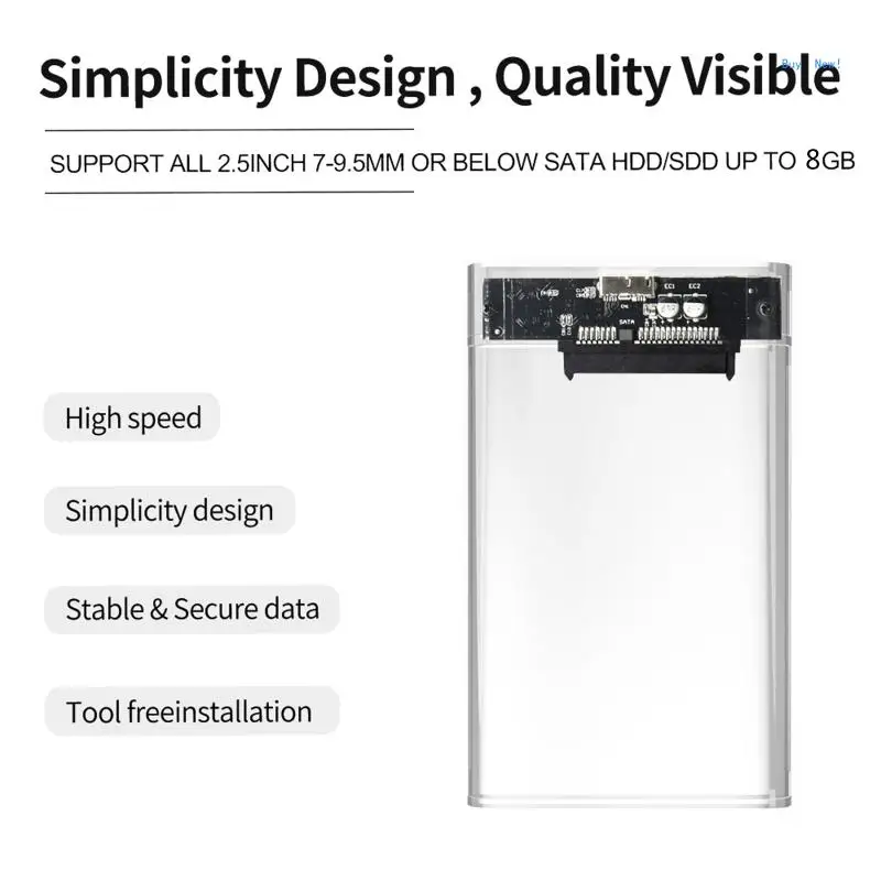 ̽ III-USB ϵ ̺ ũ Ŭ   2.5ġ  HDD SSD 8TB   HDD