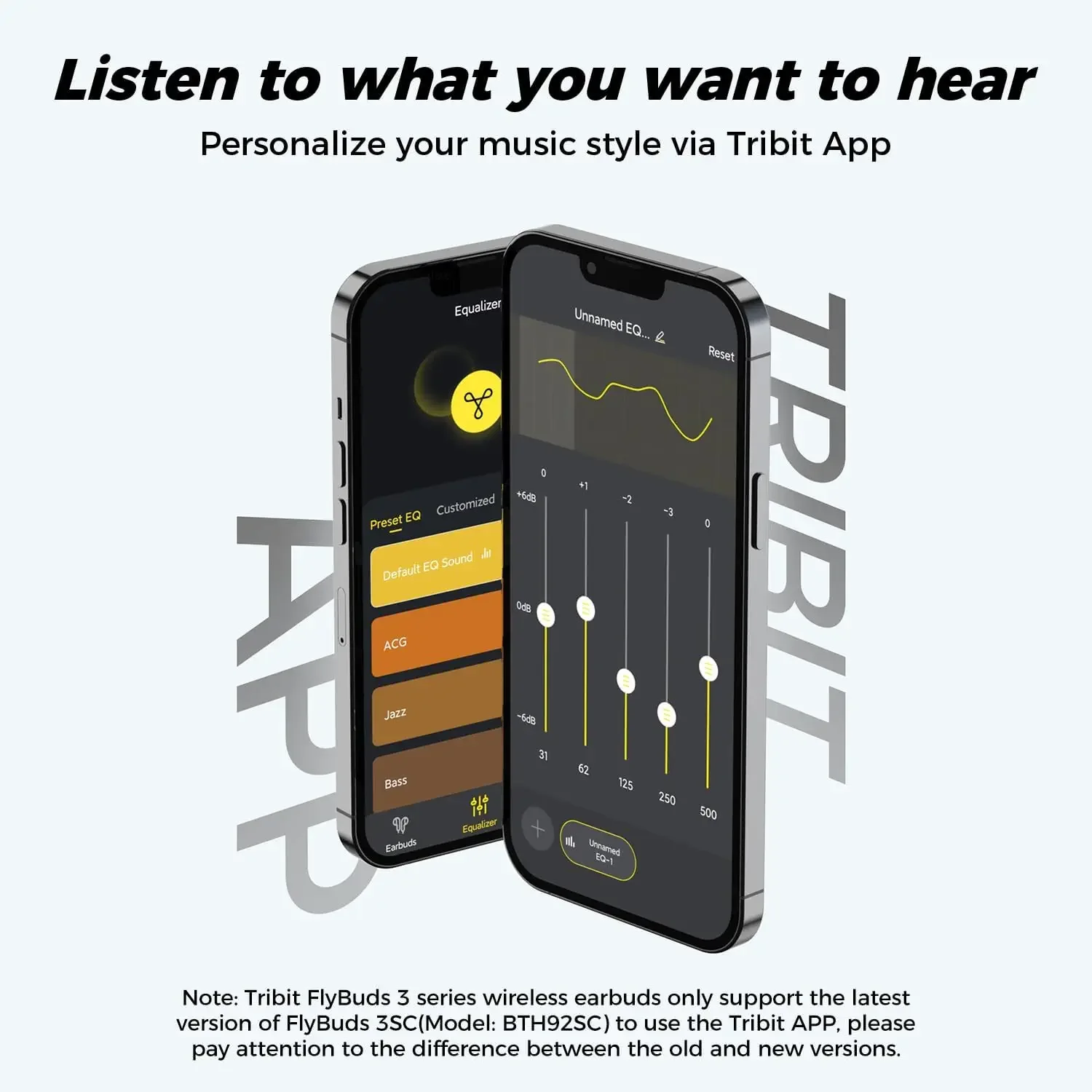 Tribit FlyBuds 3 Waterproof Wireless Earphones with Touch Control and Extended Playtime