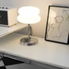 Glass Egg Tart Table Lamp Dimmable USB Powered Ambient Light for Living Room Bedroom and Home Office Perfect for Bedside Lamp 2