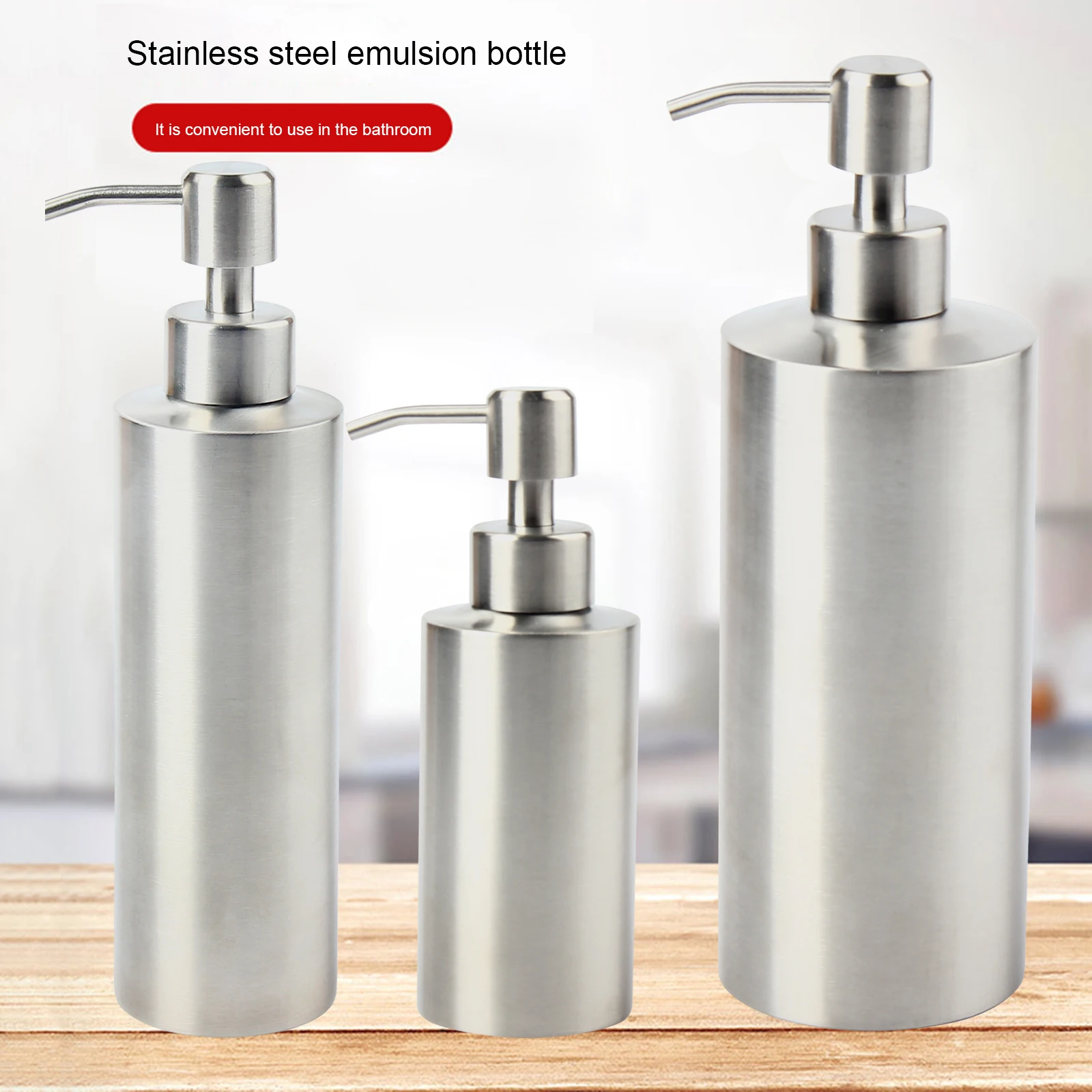 

Cylindrical Lotion Bottle Shampoo Shampoo Bottle Shower Gel Bottle Hand Soap Bottle Dispensing Bottle 250ml350ml550ml