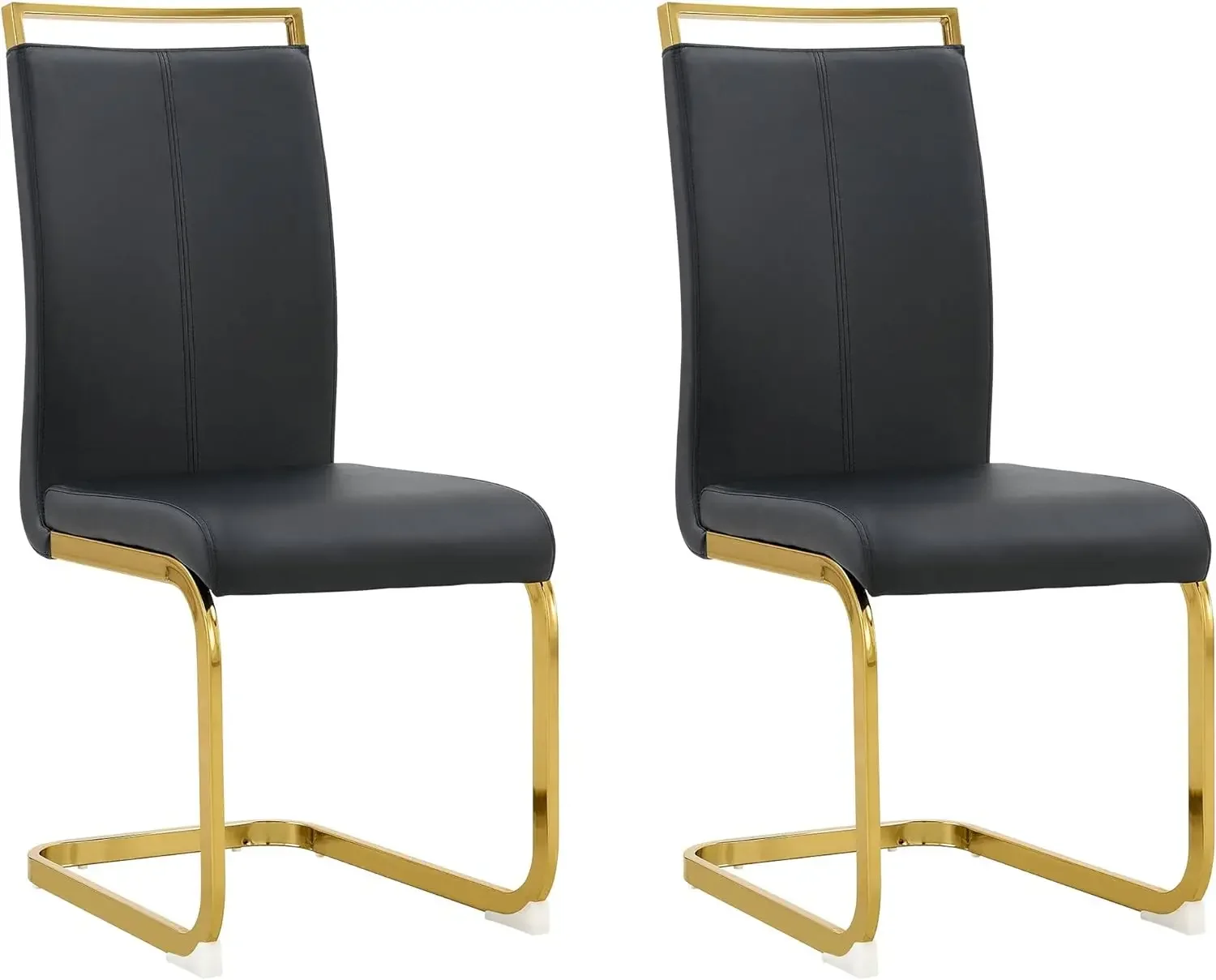 Black With Gold Leg
