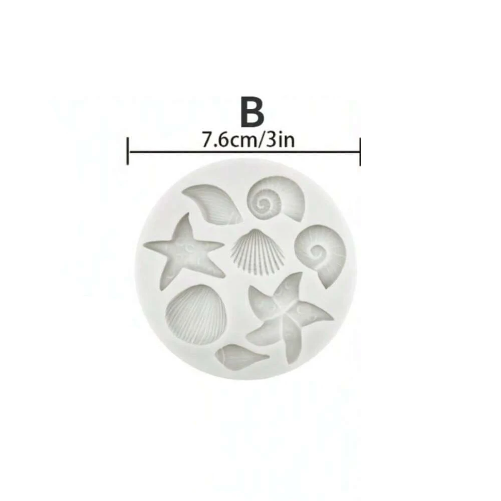 Silicone Conch Cake Decorating & Baking Tool Set