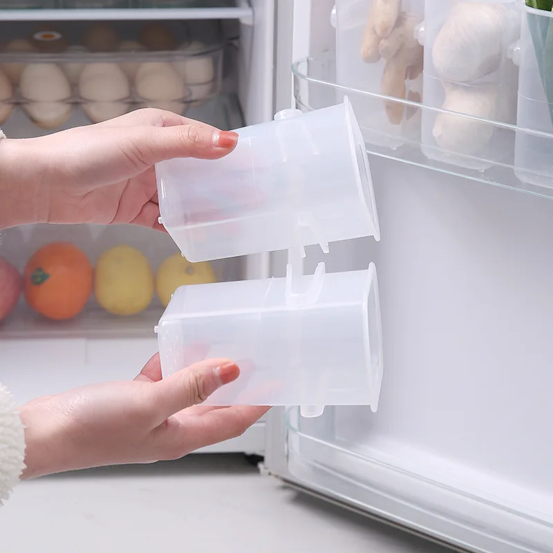 Refrigerator Organizer Side Door Clear Storage Boxs Food Fresh Fridge  Organizer for Pantry Organization Kitchen Storage Boxs - AliExpress