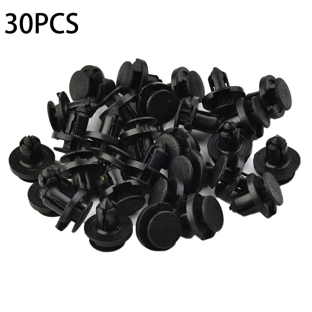 

30pcs Car Fastener Push Fender Retainer Bumper Clip Kits Fit For-Honda-Accord -Civic -CR-V Rivet Retainer Plastic Fastener Clips