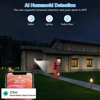 Беспроводная система видеонаблюдения Smar, комплект Wi-Fi-камер, IP-камеры 6 МП с двойным объективом, аудио безопасности, 8-канальный NVR, комплект видеонаблюдения ICse — изображение 5