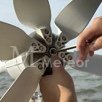 ไนลอนกังหันลมใบมีด 580 มม.810 มม.สําหรับเครื่องกําเนิดไฟฟ้ากังหันลมแนวนอน Windmill ความแข็งแรงสูง DIY ใบมีด Hub และ Hood 5