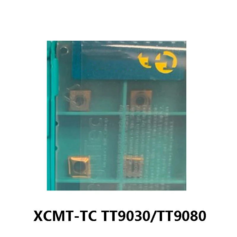 

Оригинальные твердосплавные вставки XCMT040104R-TC XCMT050204 XCMT060204 XCMT070304 TC XCMT10T304-TC TT9030 TT9080 токарный инструмент резак XCMT