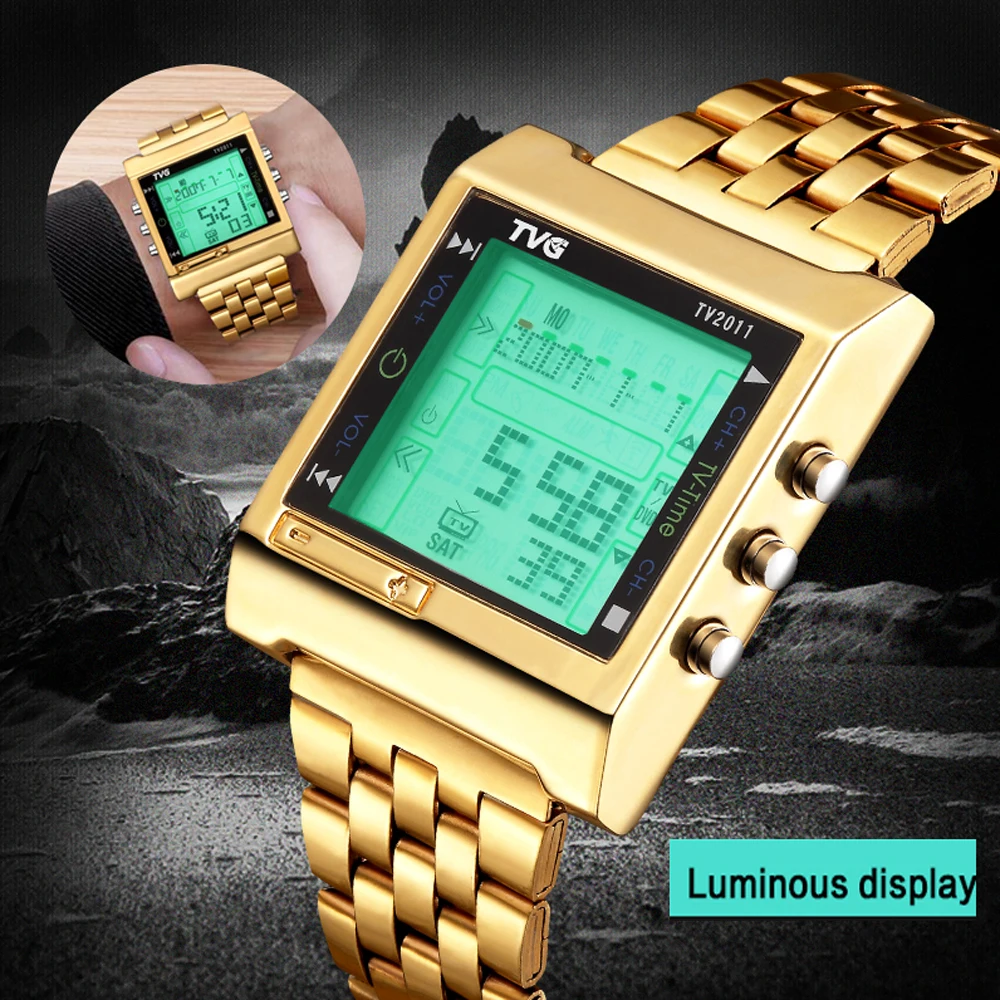 Reloj con tv digital hotsell