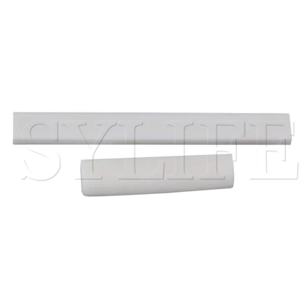

80mm & 43mm Bone Bridge Saddle Nut Replacement for DIY Folk Guitar