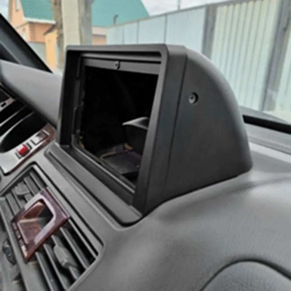 2 Din 9 inch Car Radio Fascia for Mitsubishi Pajero Montero V31 Cheetah Kingbox Stereo Frame Plate Adapter Navigation Panel