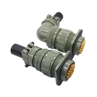 MIL STD 5015 Circular Connector 28-15 28-21 Socket MS3102A MS3106A MS3108A Plug MIL-C Military Specification Connector 3