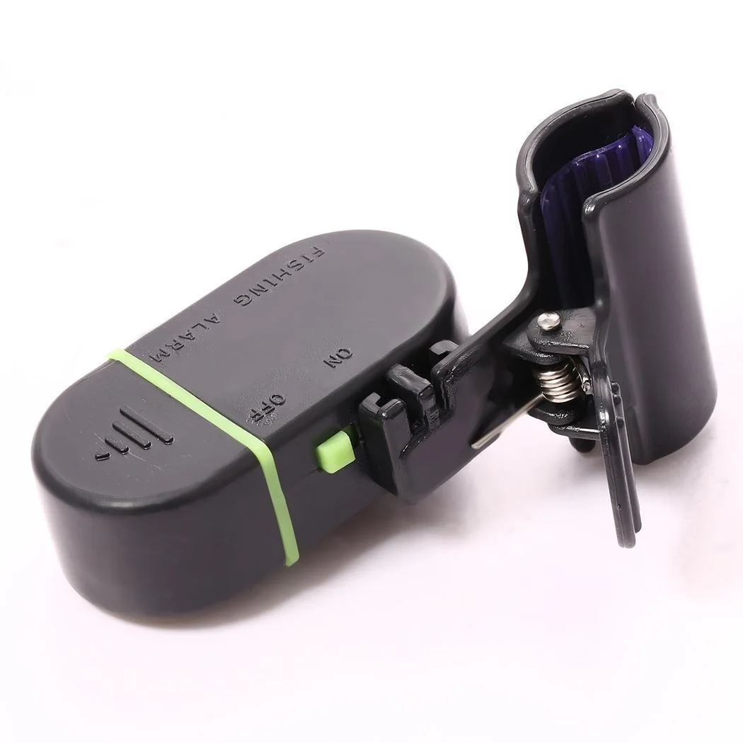 FLYSAND Fishing Alarm – Clip-on Bite Alert with Sound, LED Light, and Buzzer for Fishing Rods. 6