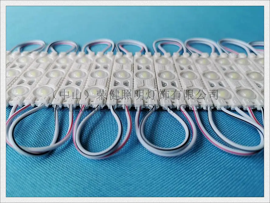 LED Module LED module injection DC12V 1.2W 3 led 150lm 60mm*13mm aluminum PCB super for sign 3 year warranty high bright