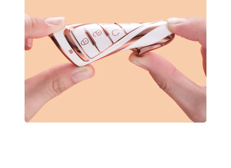 Soft TPU Car Remote Key Case Cover Holder Shell per MG ZS EV MG6 EZS HS EHS 2019 2020 Roewe RX5 i6 i5 RX3 RX8 ERX5 accessori - S12defa2fdf77484c8ec4cc5edddcee4fK