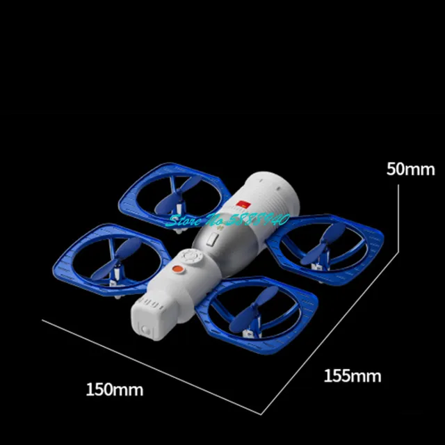 8K Dual Camera 3D Stunt Tumbling Gravity Sensor Remote Control Quadcopter 4CH Optical Flow Hover Headless Model RC Drone Boy Toy 6