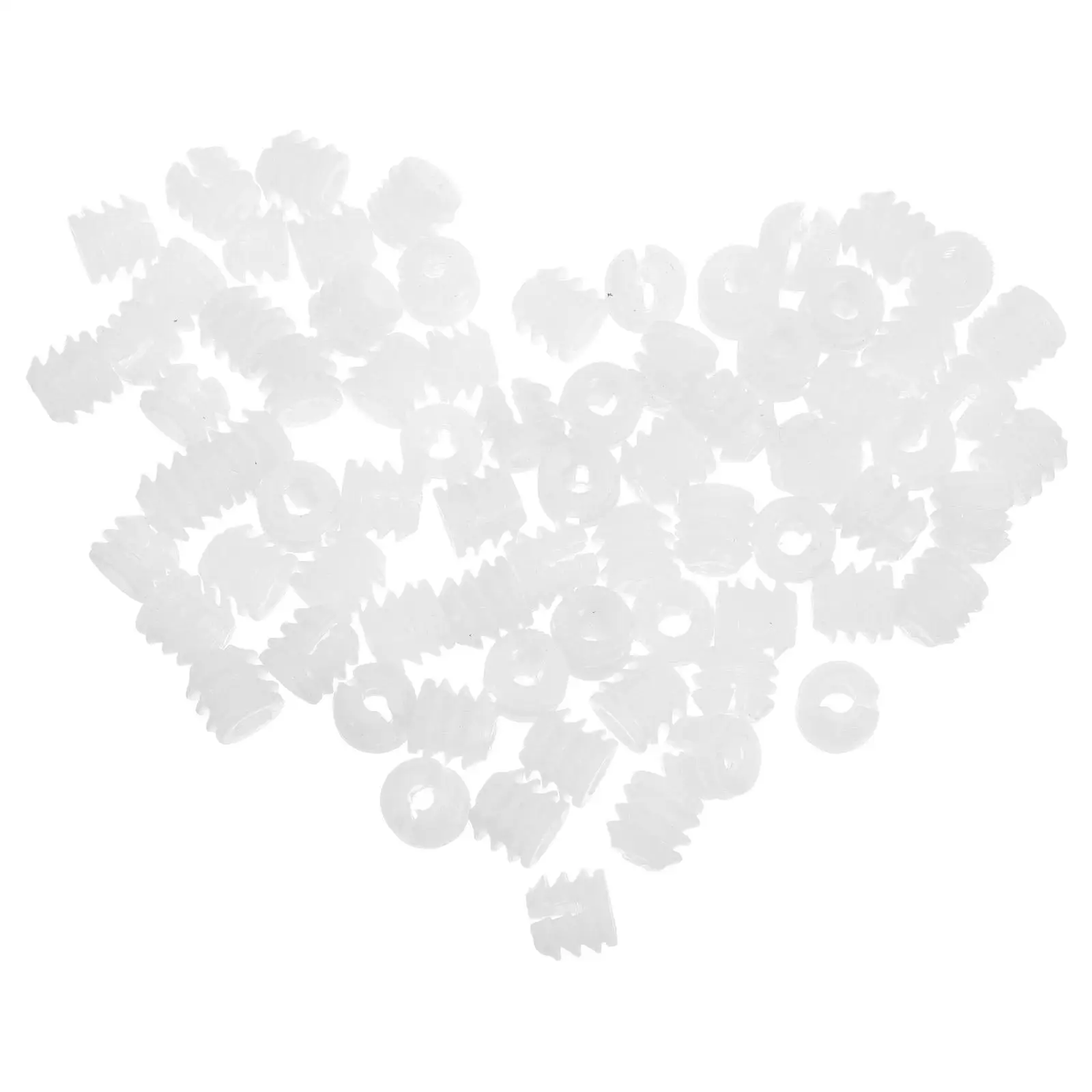 100PCS 하드 나일론 가구 커넥터 너트 홈 Diy 혁신을위한 가구 조립을위한 고강도 사전 삽입 된 나일론 너트