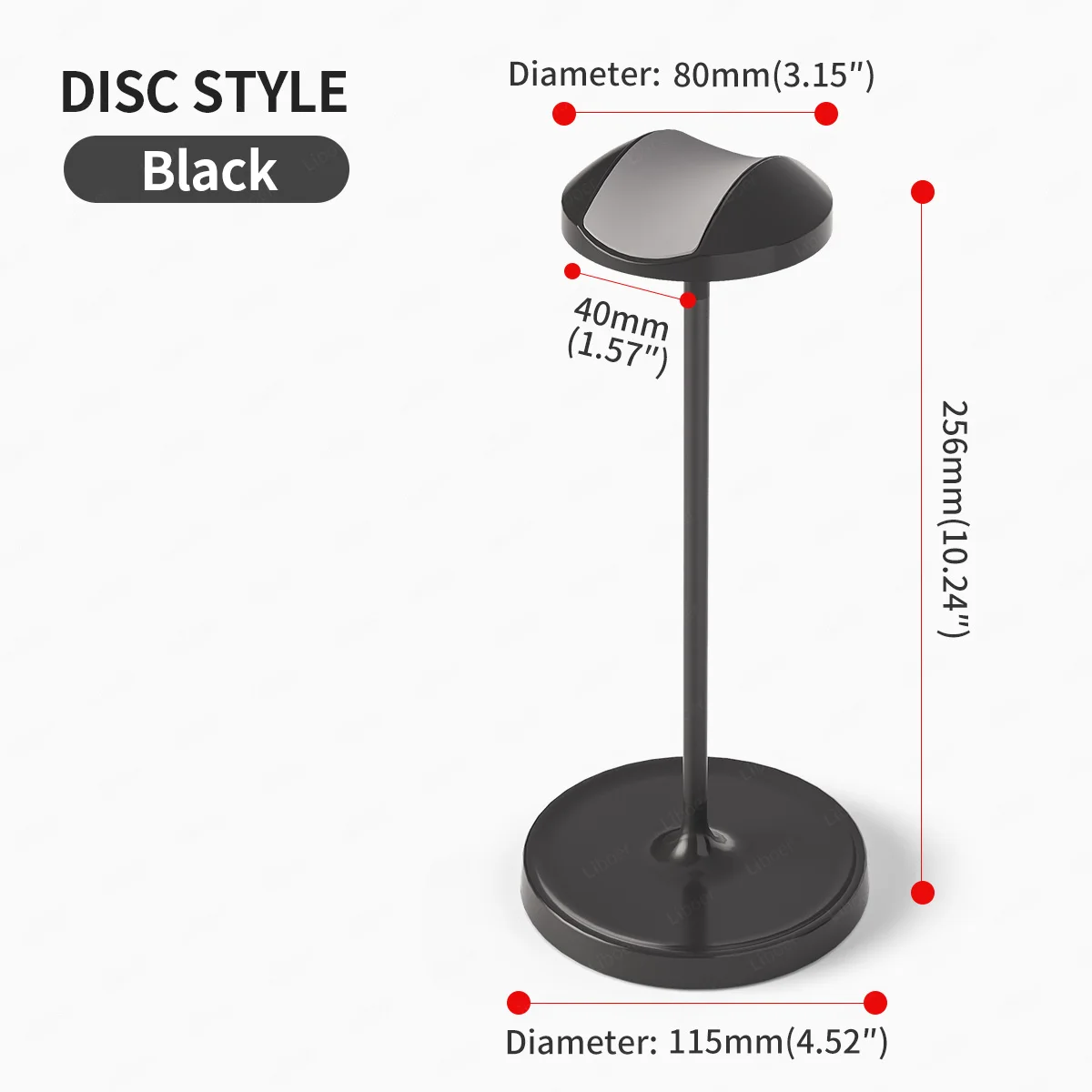 حامل سماعة ألعاب ألومنيوم بقاعدة ثقيلة – تصميم أني...