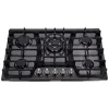 Gas Cooktop Stainless Steel 5 Burners Stovetop NG/LPG Dual Fuel Easy Clean HF57013B 2
