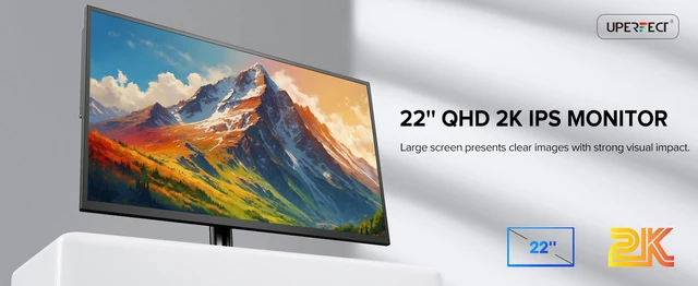 未使用】EVICIV 22インチ タッチパネル 2K モバイルディスプレイ